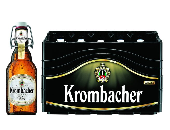 Krombacher Bügelfl. 20 x 0,33l 