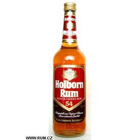 Rum Old Holborn 54 % 0.7 l